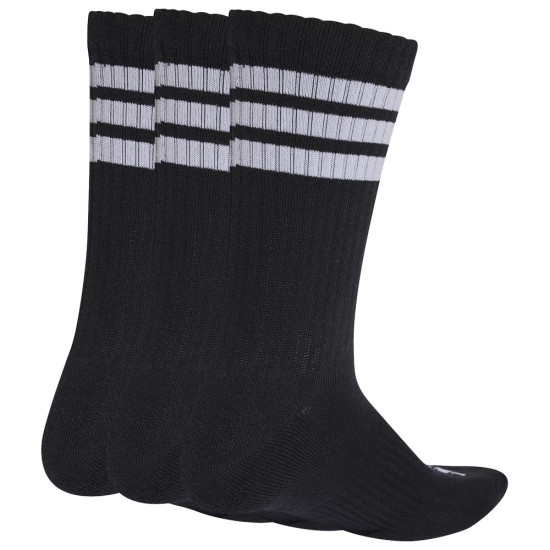Adidas Κάλτσες Essentials 3-Stripes Cushioned Crew Socks 3 pairs